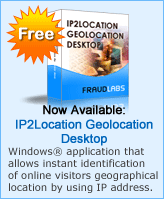 IP2Location Geolocation Desktop Application